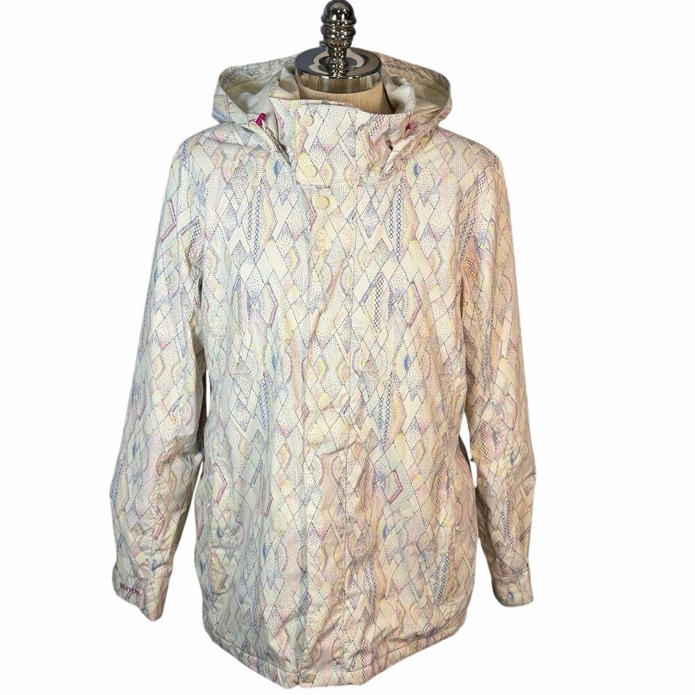 Burton Women’s Snowboard Ski Winter Jet Set Jacket Snow Colorful Dot Size XL